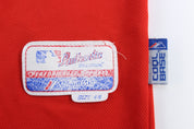 Los Angeles Angels Angel Reyna Embroidered Majestic Baseball Jersey - ThriftedThreads.com