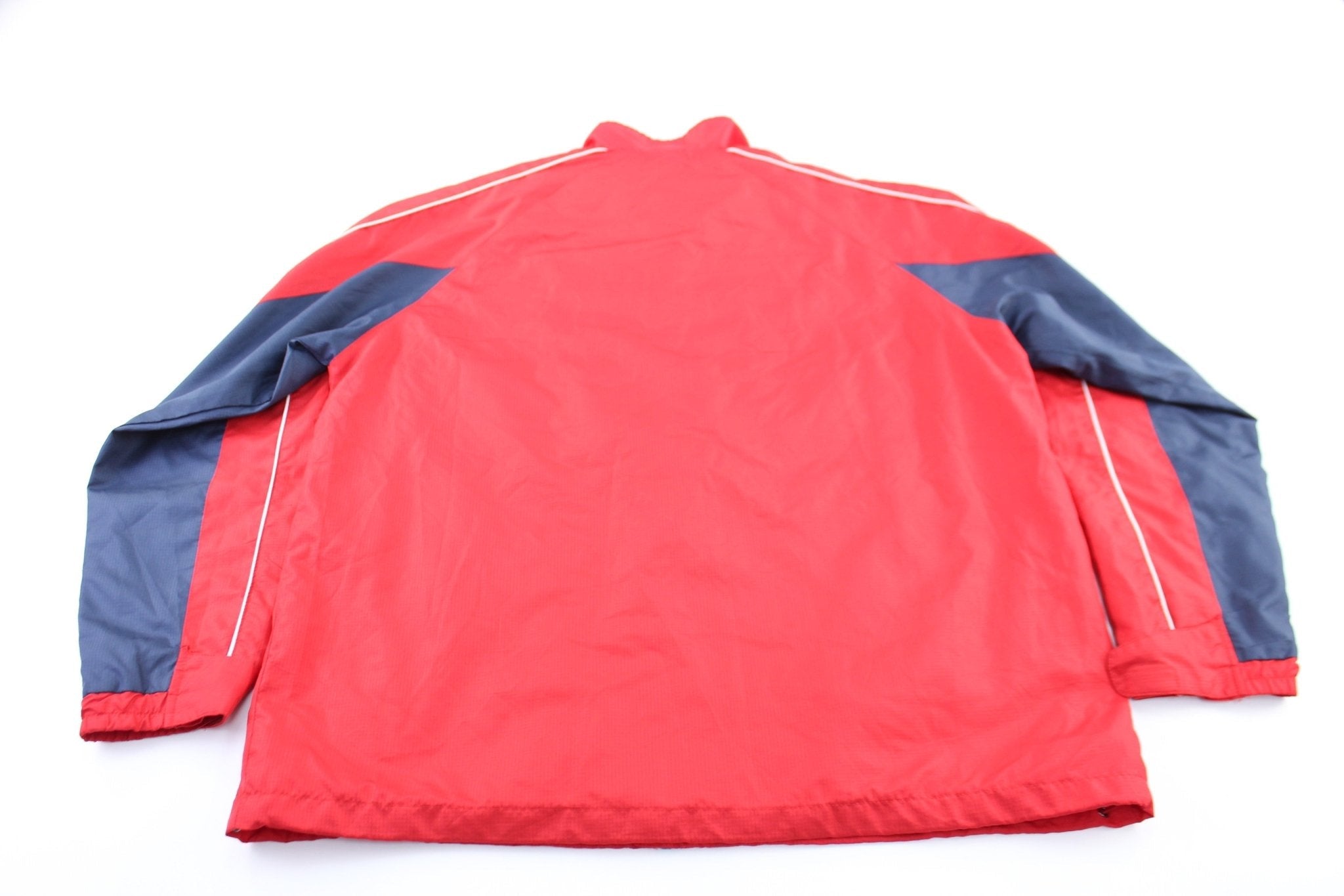 Los Angeles Angels Navy Blue & Red Zip Up Jacket - Jackets - Thrifted Threads