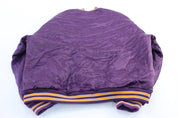 Louisiana State University Tigers Embroidered Bomber Jacket - ThriftedThreads.com