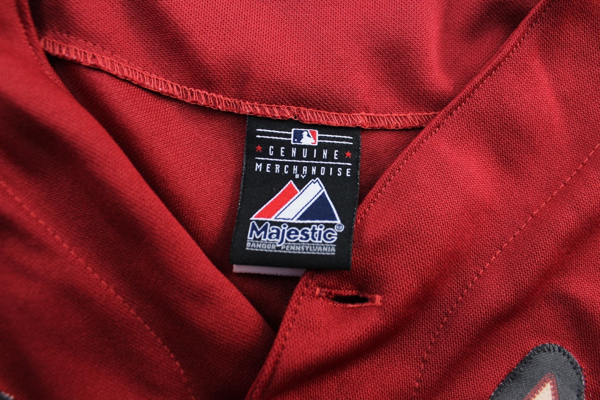 Majestic Arizona Diamondbacks Red Baseball Jersey - ThriftedThreads.com