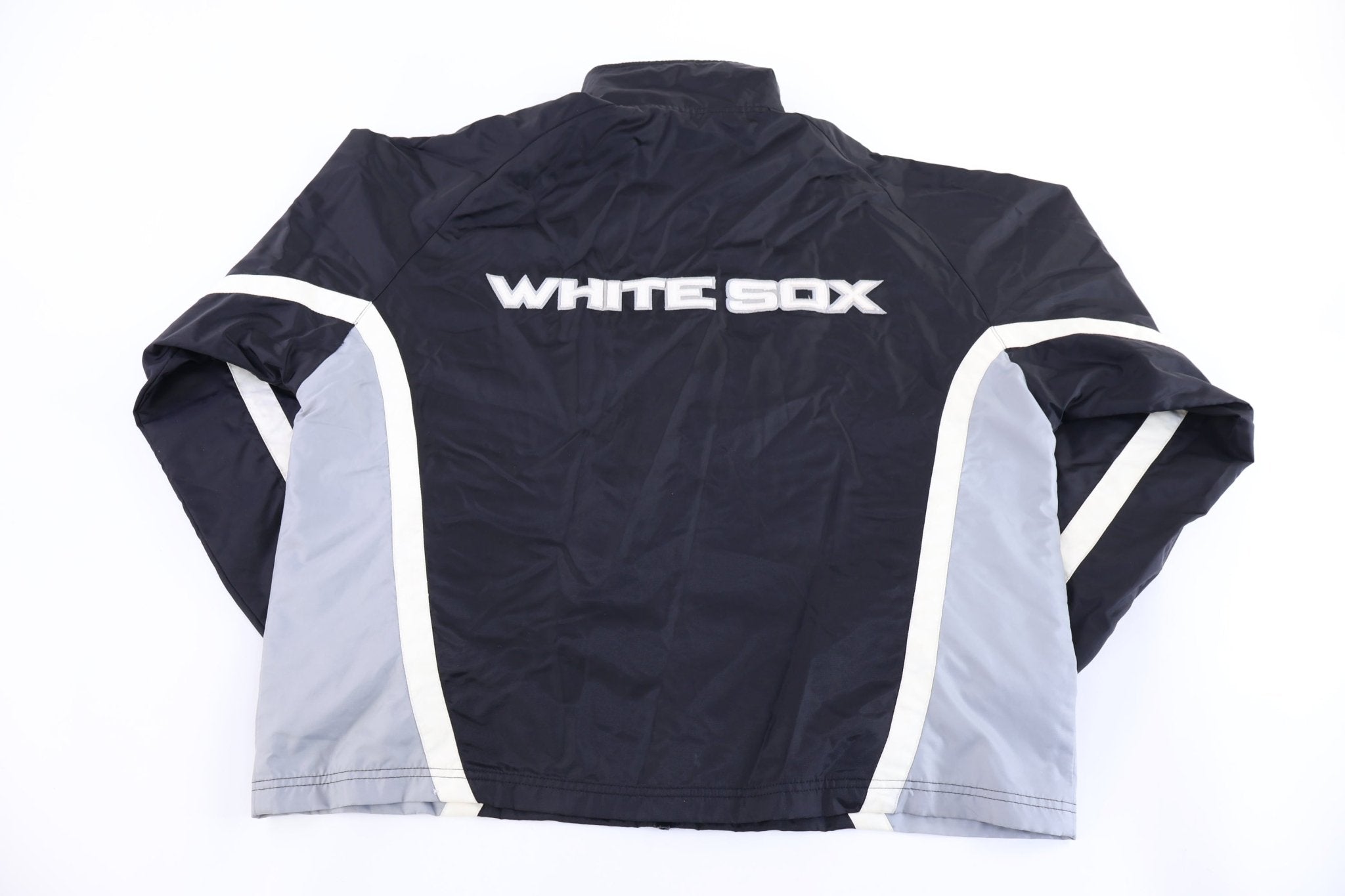 Majestic Chicago White Sox Baseball Full Zip Jacket - Jacket - Thrifted Threads