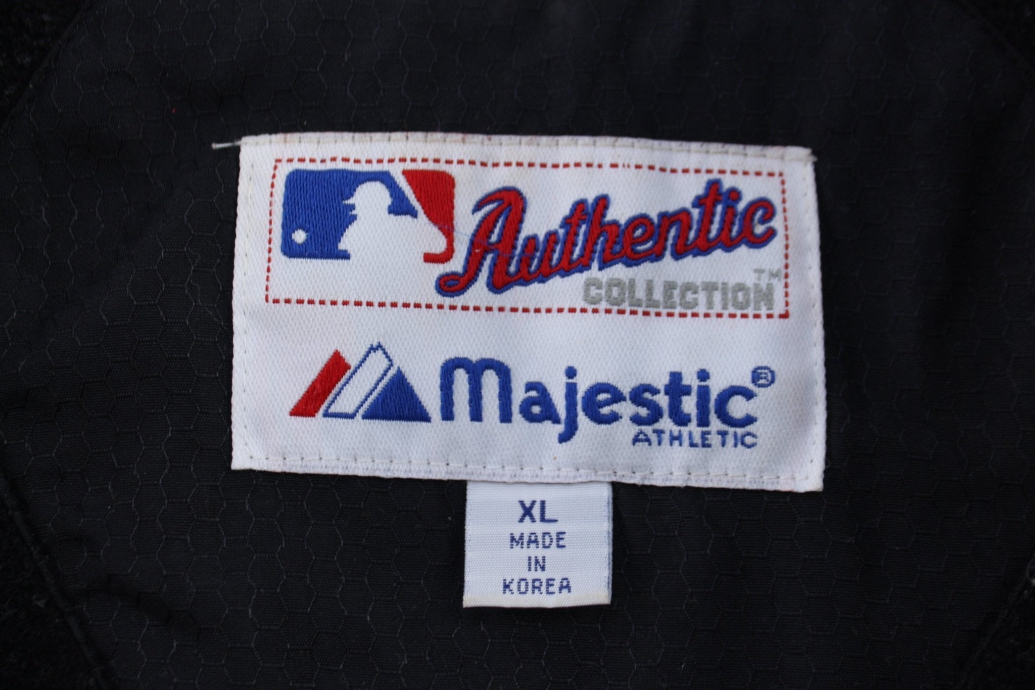 Majestic Colorado Rockies Baseball Full Zip Jacket - ThriftedThreads.com