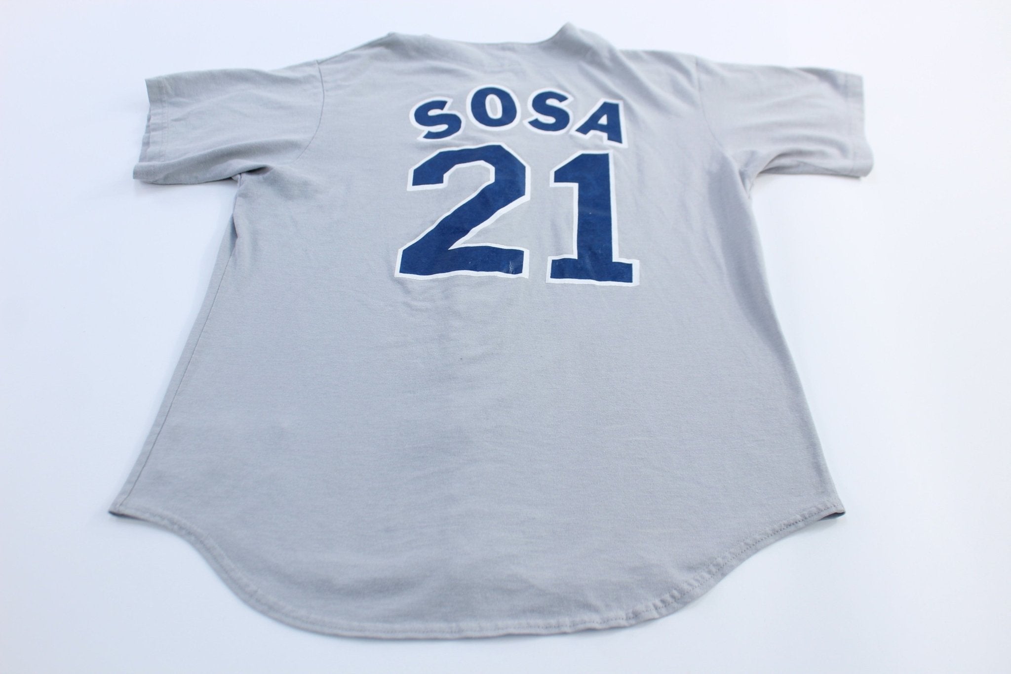 Majestic Embroidered Chicago Cubs Sammy Sosa Baseball Jersey - ThriftedThreads.com