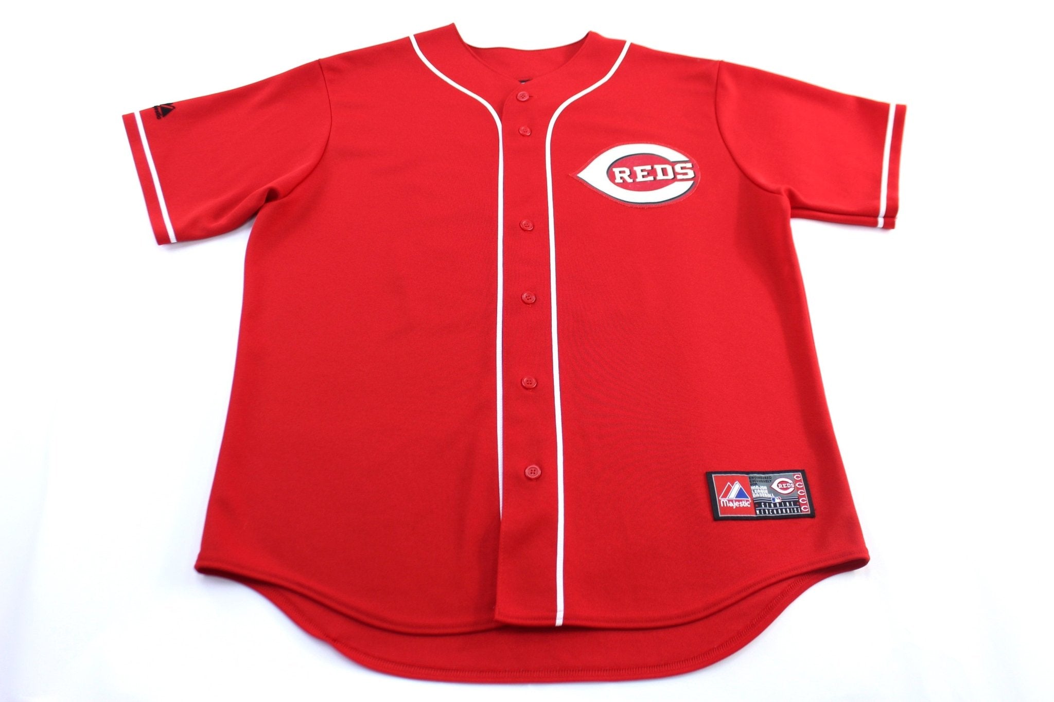 Majestic Embroidered Cincinnati Reds Aroldis Chapman Baseball Jersey - ThriftedThreads.com