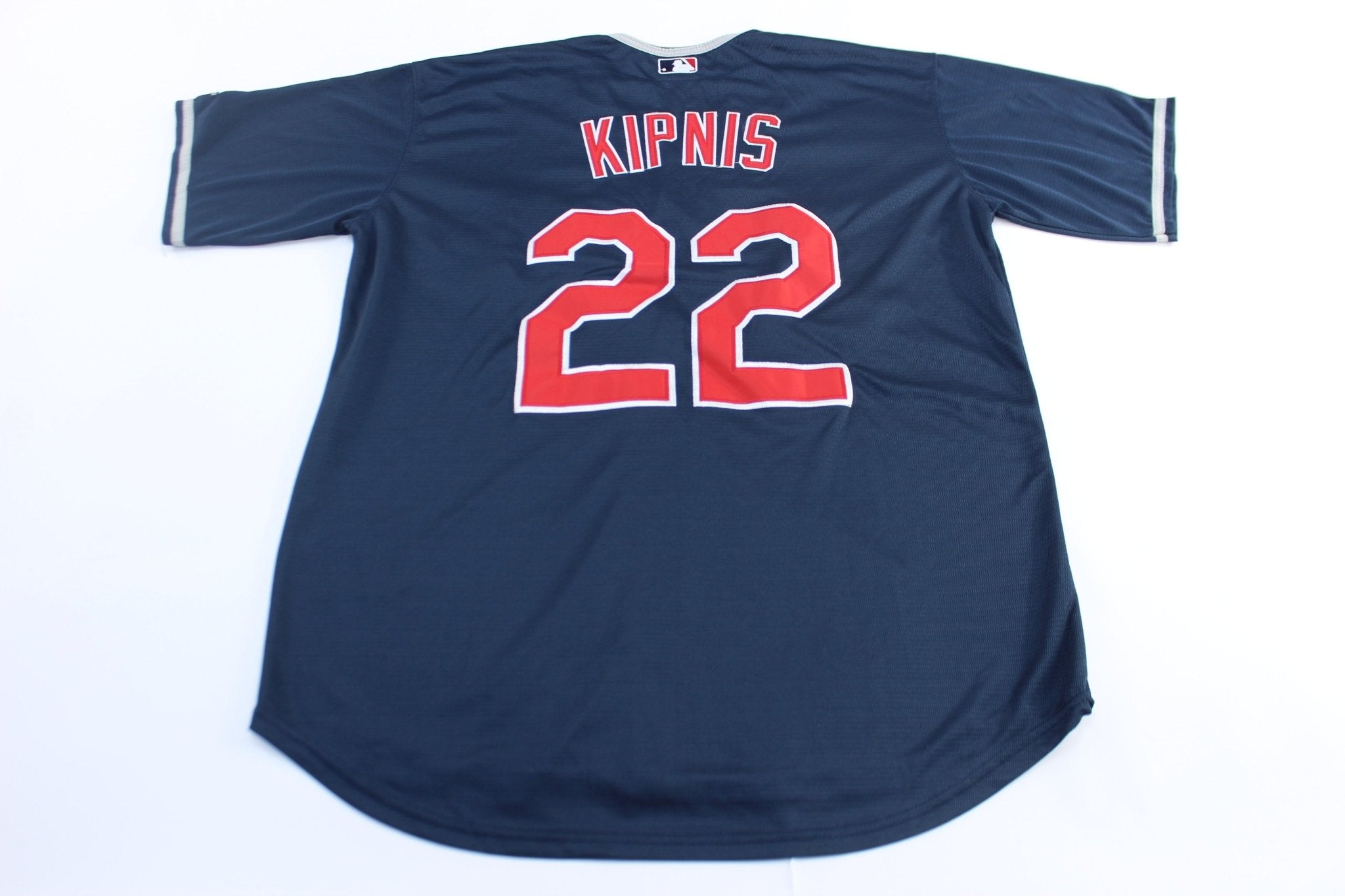 Majestic Embroidered Cleveland Indians Jason Kipnis Baseball Jersey - ThriftedThreads.com