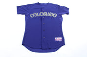 Majestic Embroidered Colorado Rockies Baseball Jersey - Jerseys/Tanks - Thrifted Threads