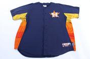 Majestic Embroidered Houston Astros Baseball Jersey - ThriftedThreads.com