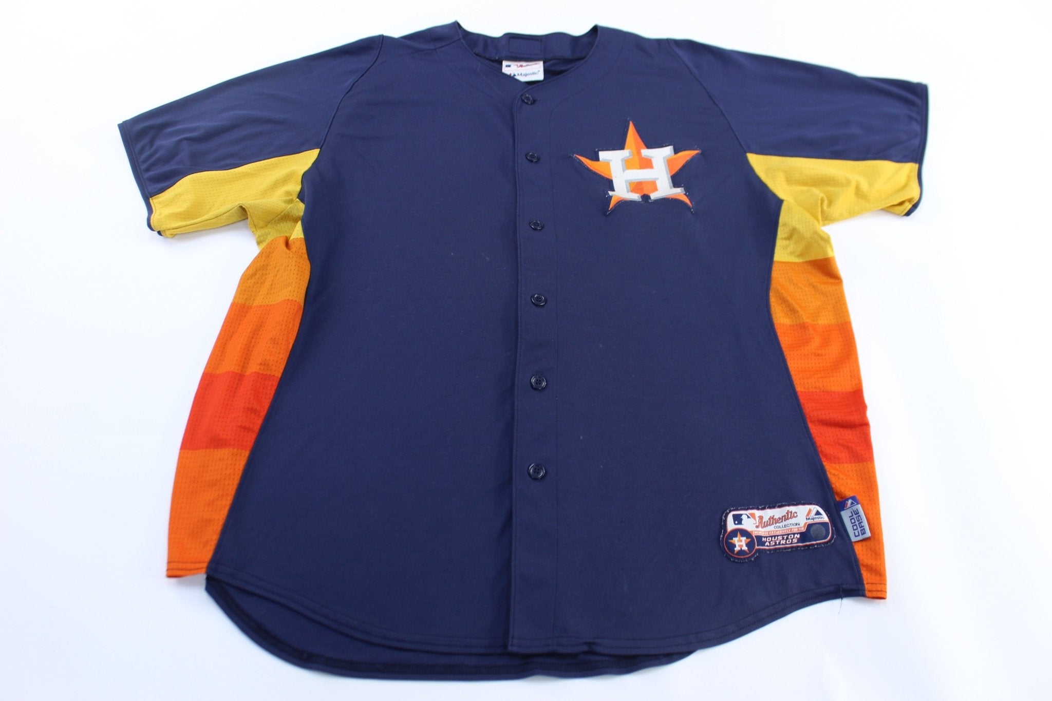 Majestic Embroidered Houston Astros Baseball Jersey - ThriftedThreads.com
