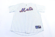 Majestic Embroidered New York Mets Johan Santana Baseball Jersey - ThriftedThreads.com