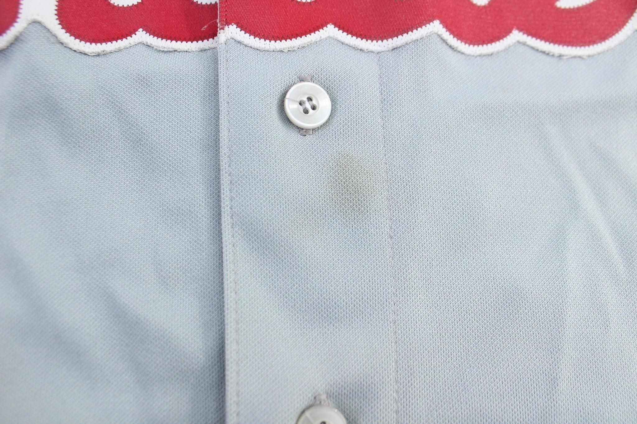 Majestic Embroidered Philadelphia Phillies Chase Utley Baseball Jersey - ThriftedThreads.com