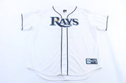 Majestic Embroidered Tampa Bay Rays David Price Baseball Jersey - Jerseys/Tanks - Thrifted Threads