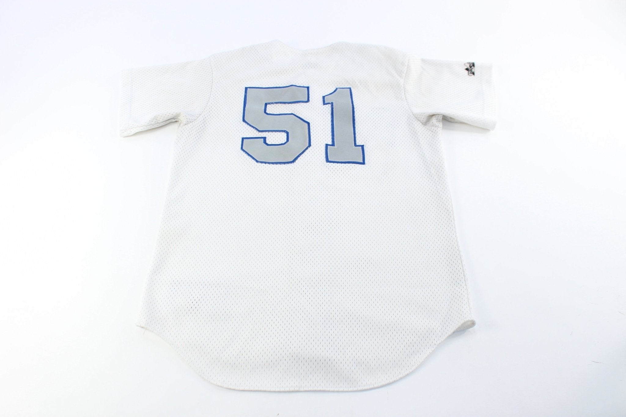 Majestic Logo Raiders #51 Baseball Jersey - ThriftedThreads.com