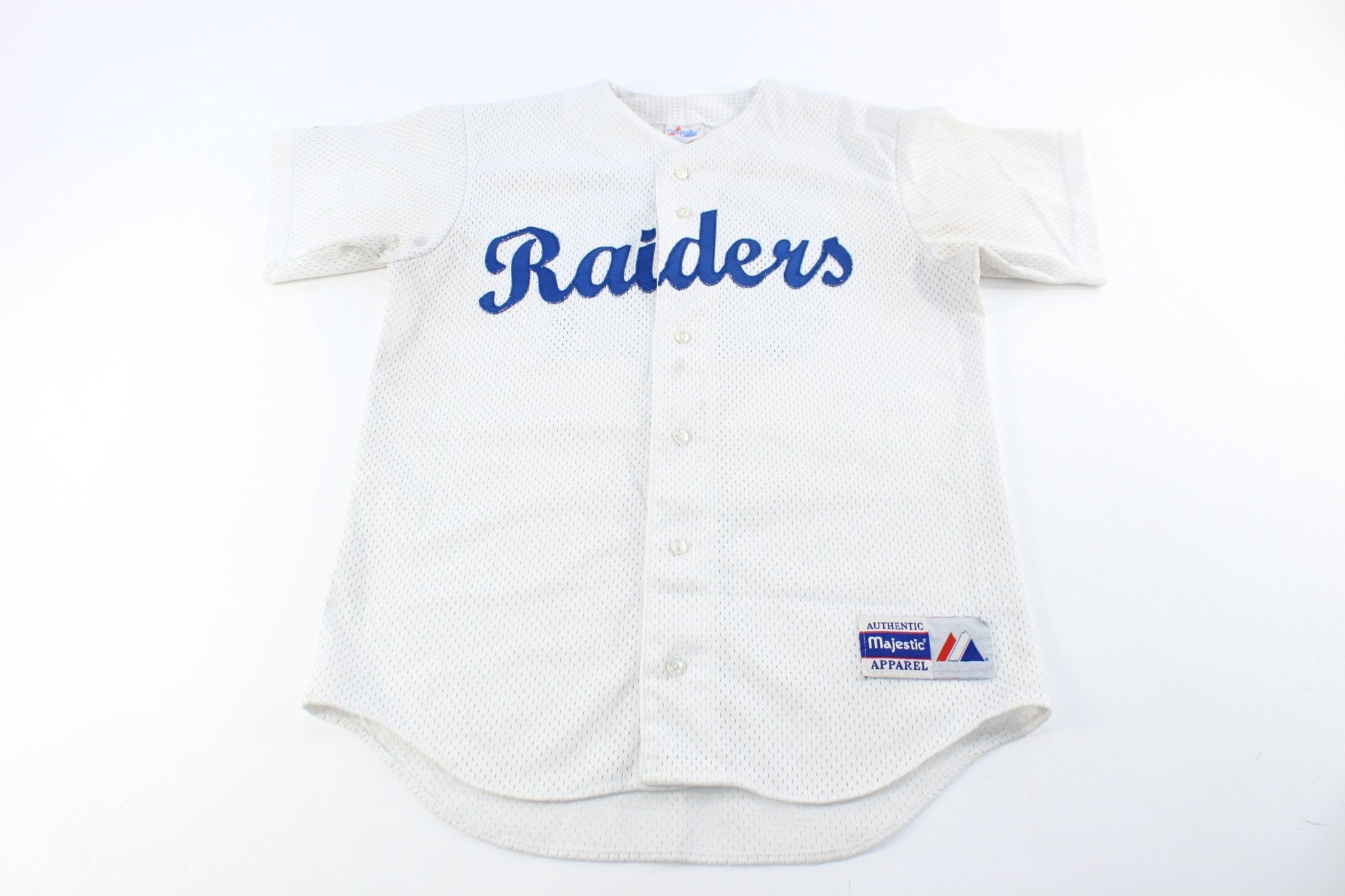 Majestic Logo Raiders #51 Baseball Jersey - ThriftedThreads.com