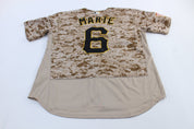 Majestic Pittsburgh Pirates Embroidered Starling Marte Camo Jersey - ThriftedThreads.com