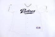 Majestic San Diego Padres Baseball Jersey - Jerseys/Tanks - Thrifted Threads