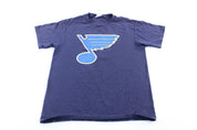 Majestic St. Louis Blues Al MacInnis Jersey T - Shirt - ThriftedThreads.com