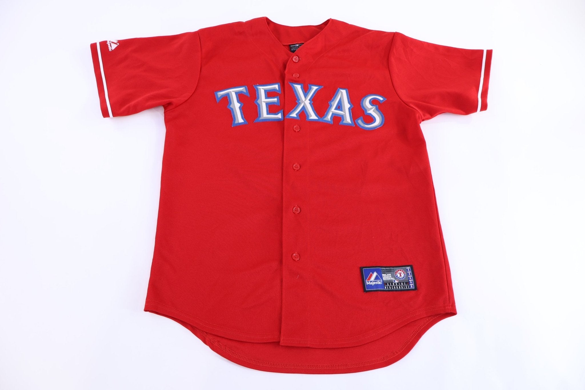Majestic Texas Rangers Adrian Beltre Baseball Jersey - Jerseys/Tanks - Thrifted Threads