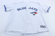 Majestic Toronto Blue Jays Baseball Jersey - ThriftedThreads.com