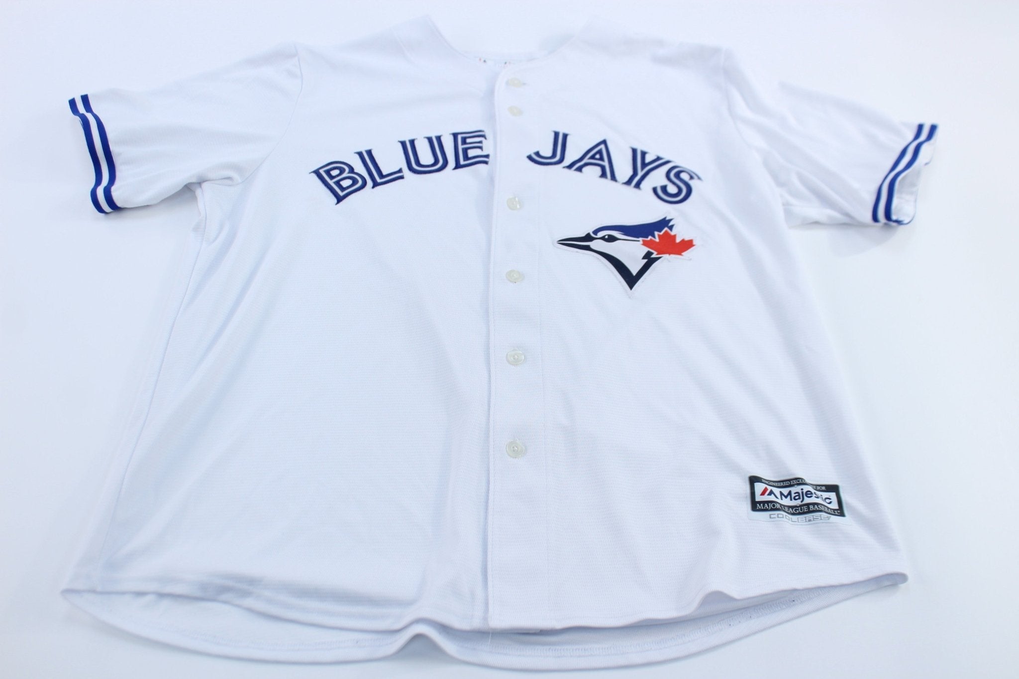 Majestic Toronto Blue Jays Baseball Jersey - ThriftedThreads.com