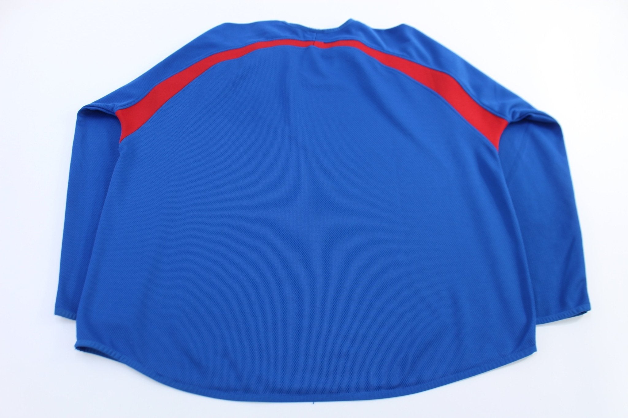 Majestic University of Kansas Training LS T-shirt - ThriftedThreads.com