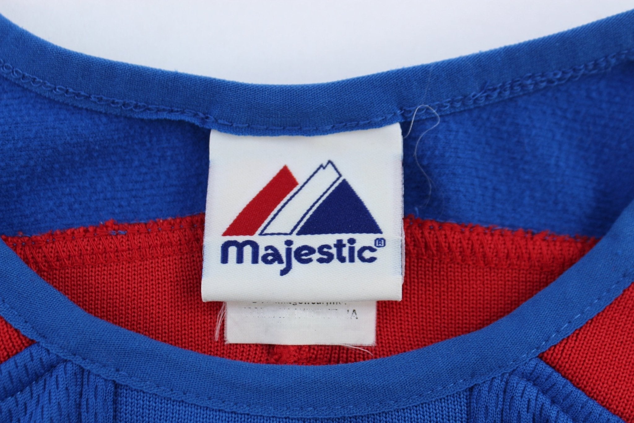 Majestic University of Kansas Training LS T-shirt - ThriftedThreads.com