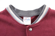 Majestic Washington Redskins Burgundy & Grey Varsity Jacket - ThriftedThreads.com