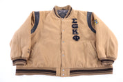 Marc Ecko Leather Bomber Jacket - Jacket - Thrifted Threads
