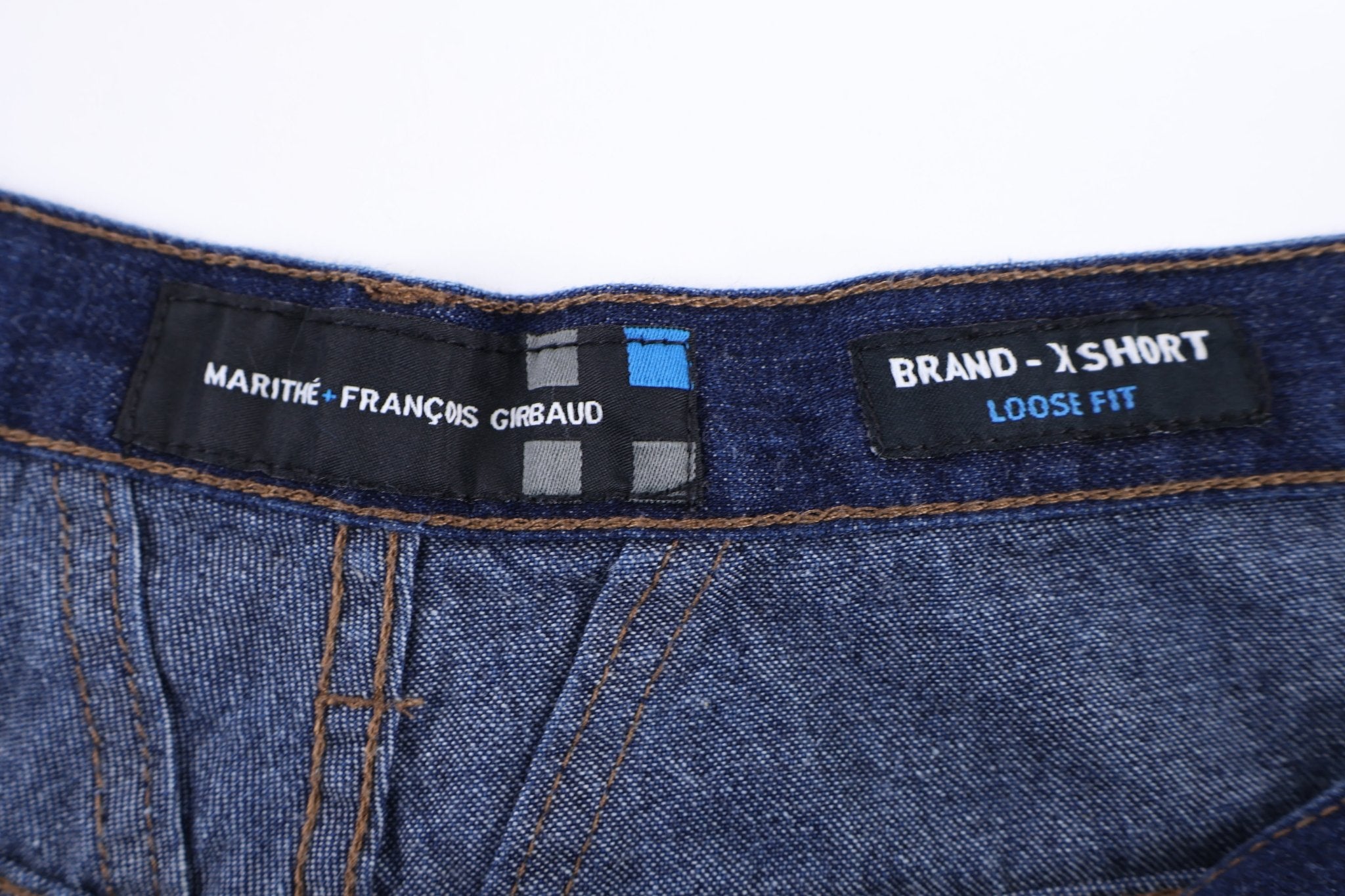 Marithe Francois Girbaud Dark Wash Denim Shorts - Pants/Shorts - Thrifted Threads
