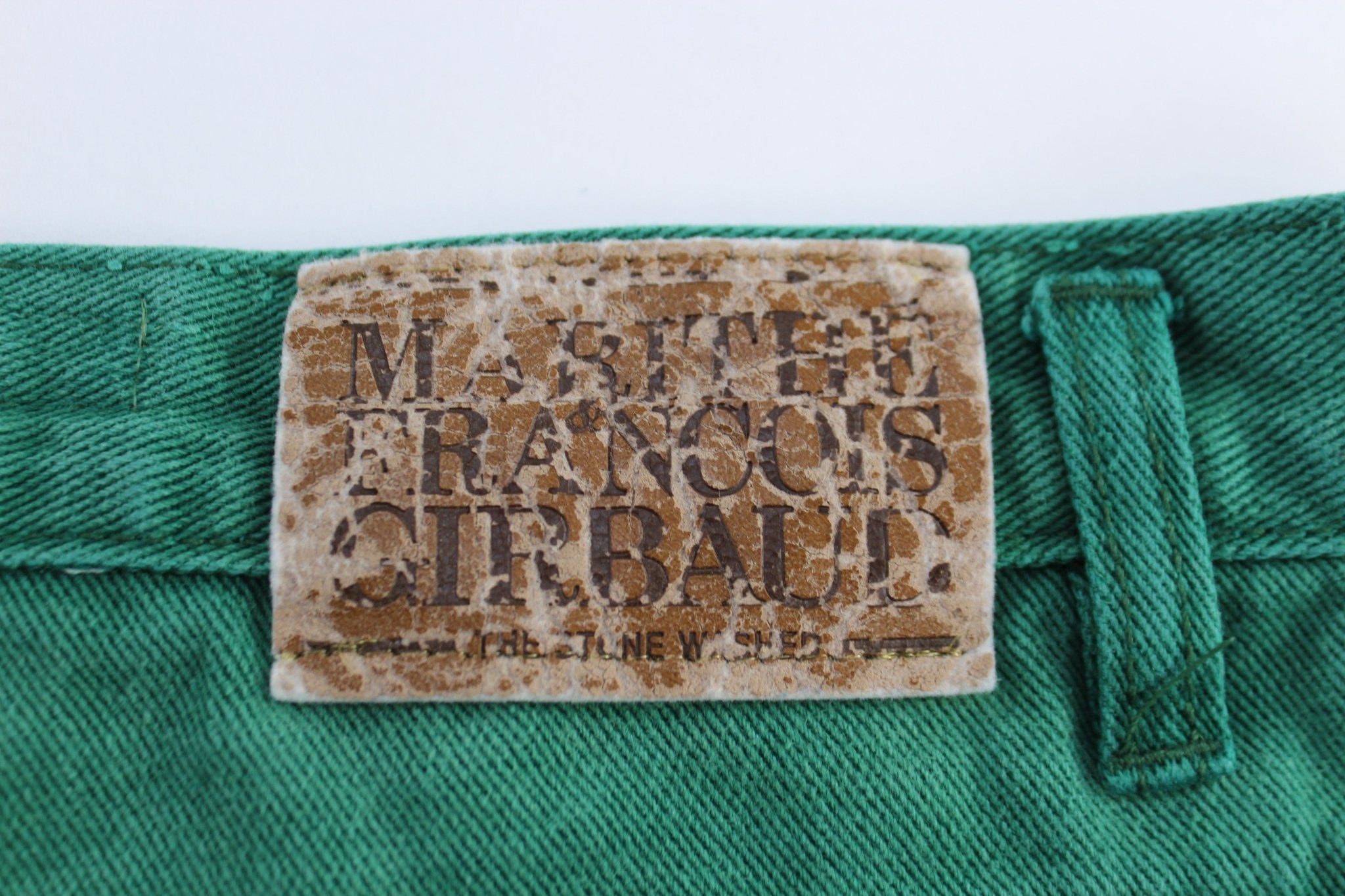 Marithe Francois Girbaud Green Denim Jeans - Pants/Shorts - Thrifted Threads
