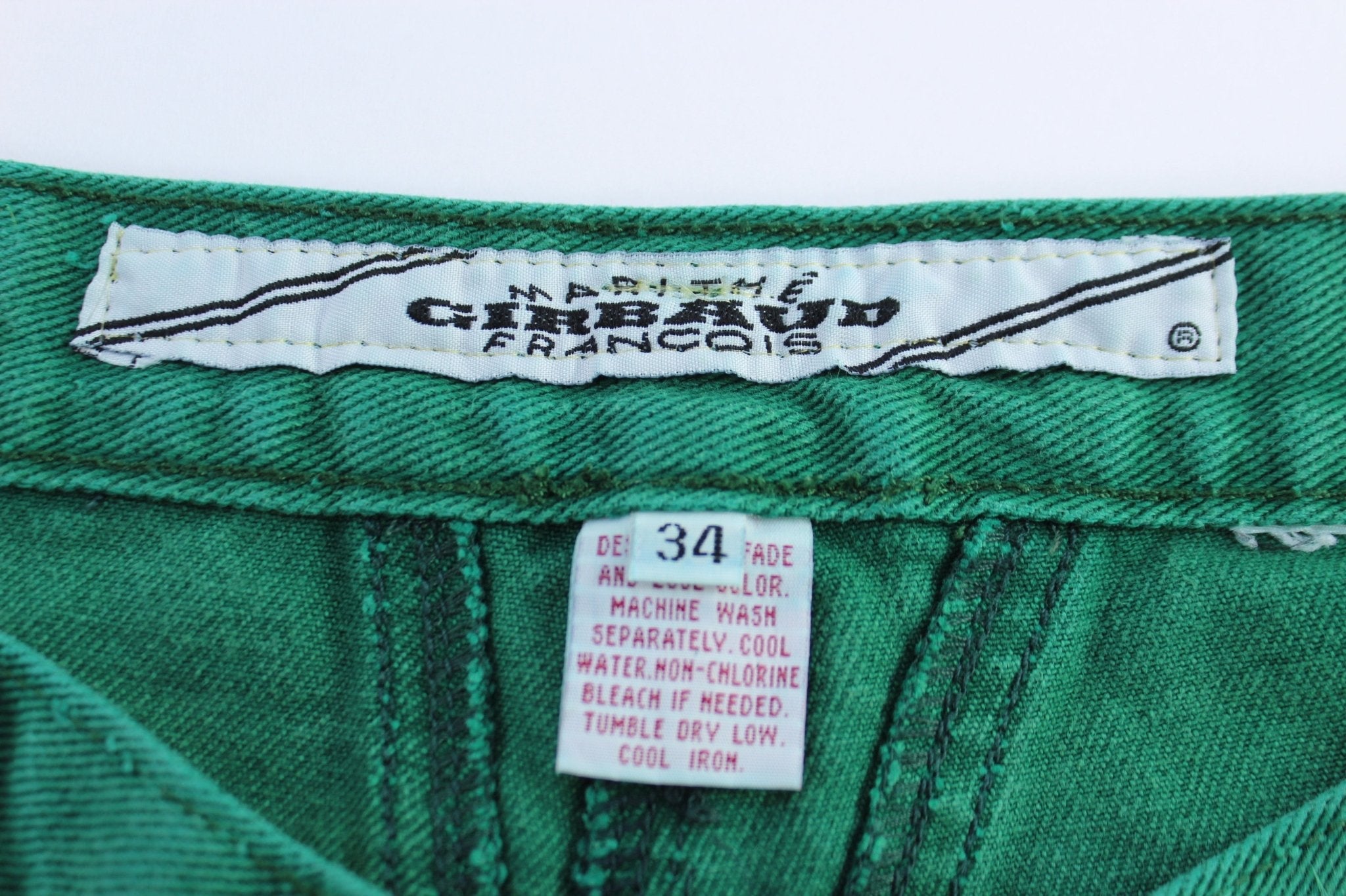 Marithe Francois Girbaud Green Denim Jeans - Pants/Shorts - Thrifted Threads