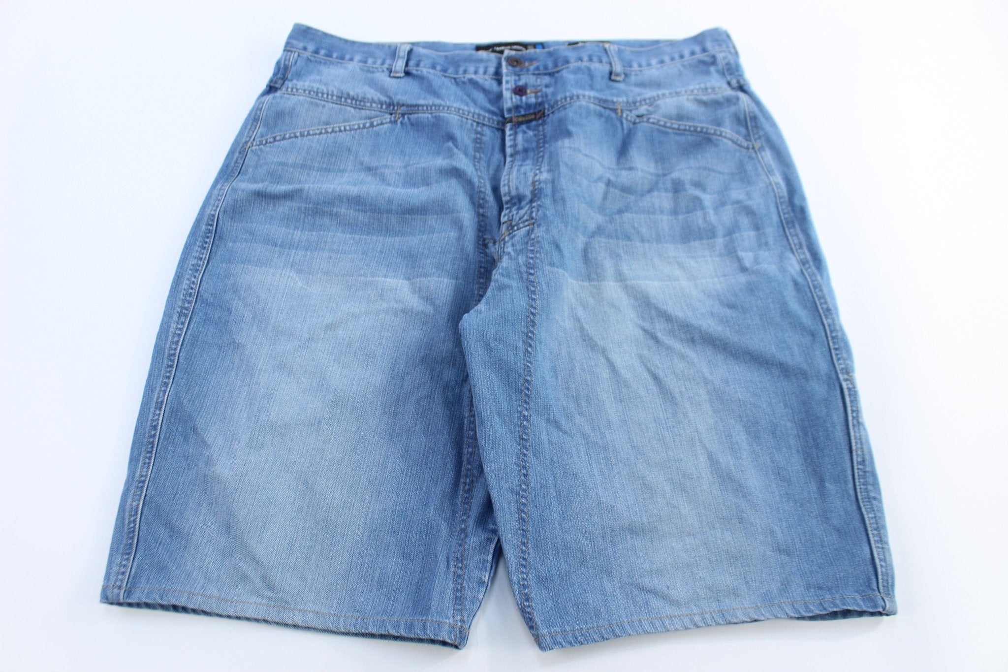 Marithe Francois Girbaud Light Wash Denim Shorts - Pants/Shorts - Thrifted Threads