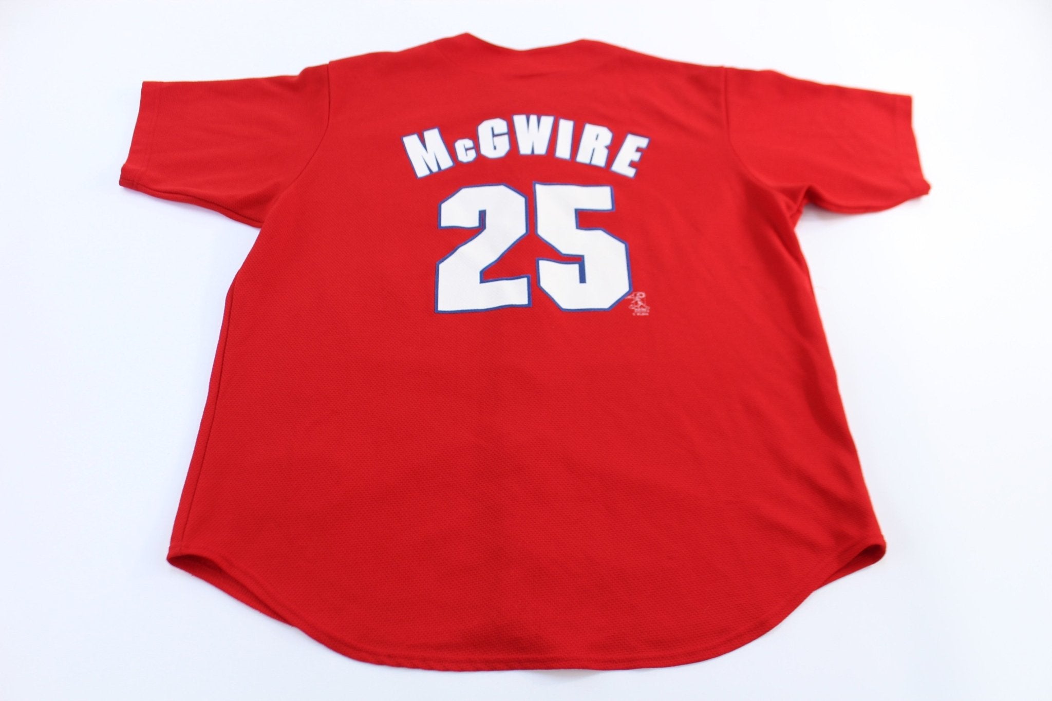 Mark McGwire St. Louis Cardinals Baseball Jersey - ThriftedThreads.com