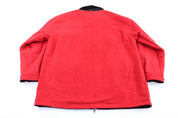 Marlboro Black & Red Reversible Zip Up Jacket - Jackets - Thrifted Threads
