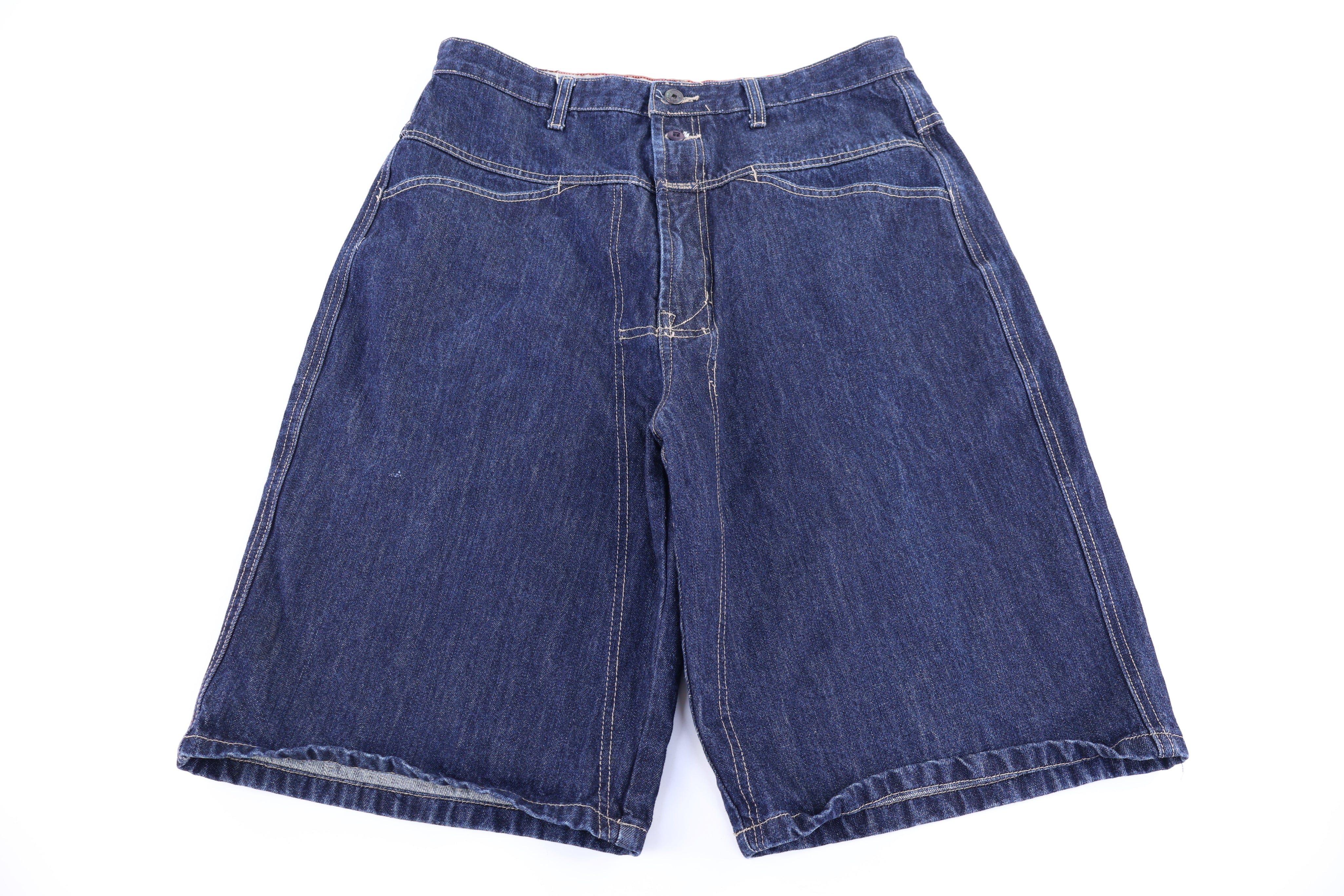 Martihe Francois Girbaud Dark Wash Denim Shorts - Pants/Shorts - Thrifted Threads