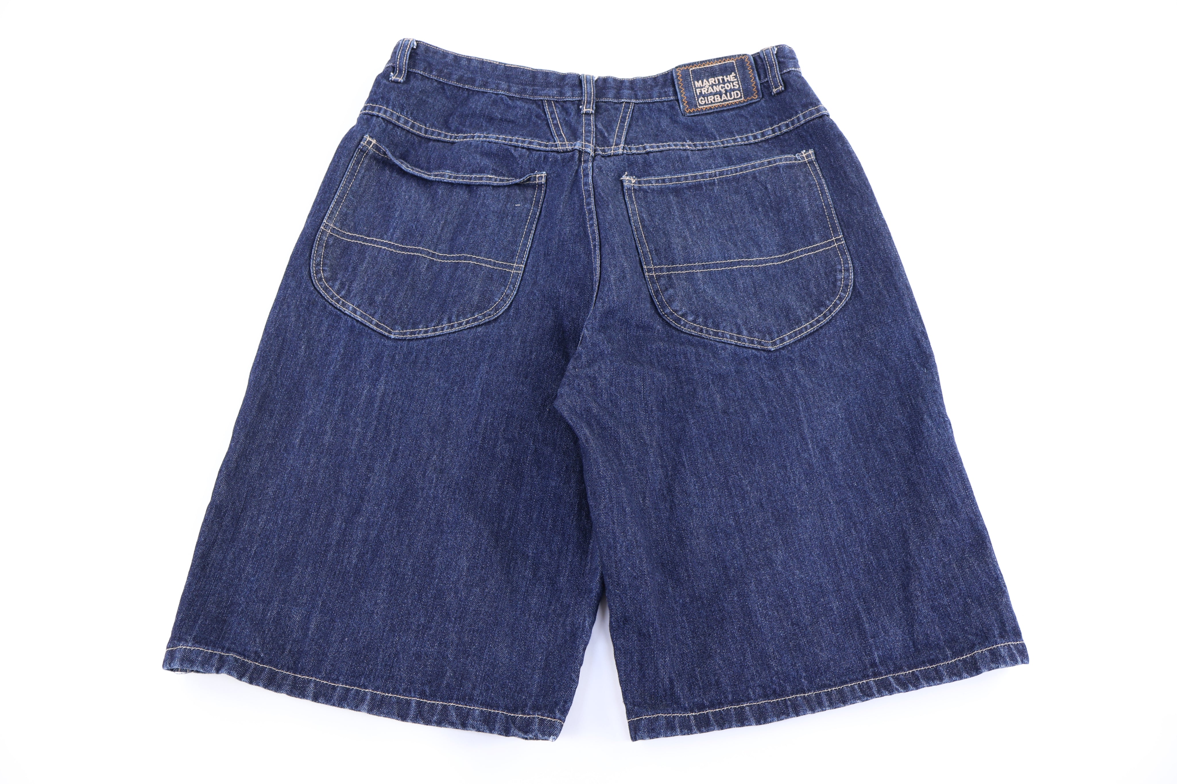 Martihe Francois Girbaud Dark Wash Denim Shorts - Pants/Shorts - Thrifted Threads