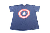 Marvel Mad Engine Captain America T - Shirt - ThriftedThreads.com