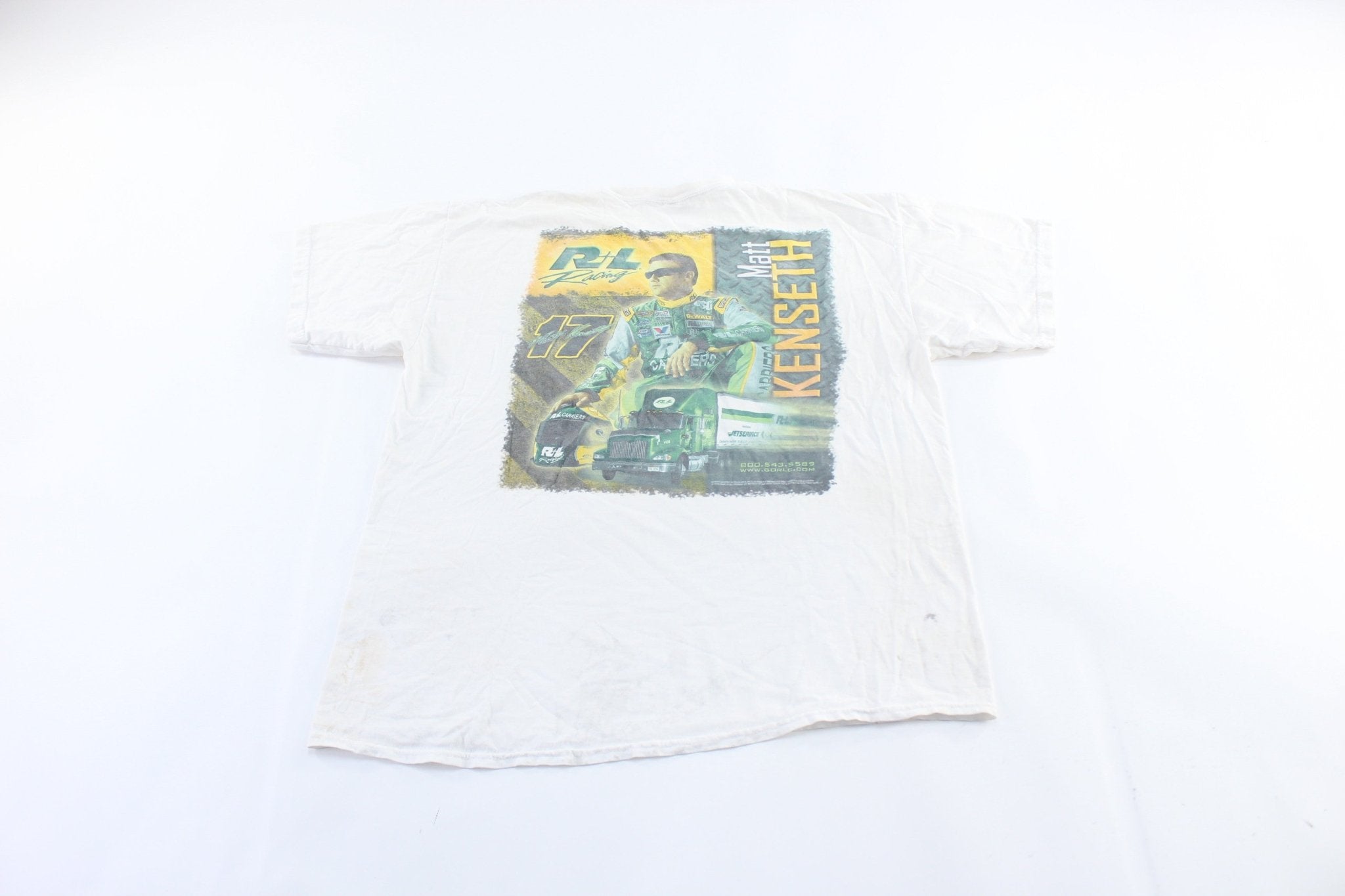Matt Kenseth R+L Racing Graphic T-Shirt - ThriftedThreads.com