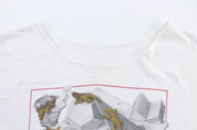 MC Escher Reptiles Art Graphic T - Shirt - ThriftedThreads.com