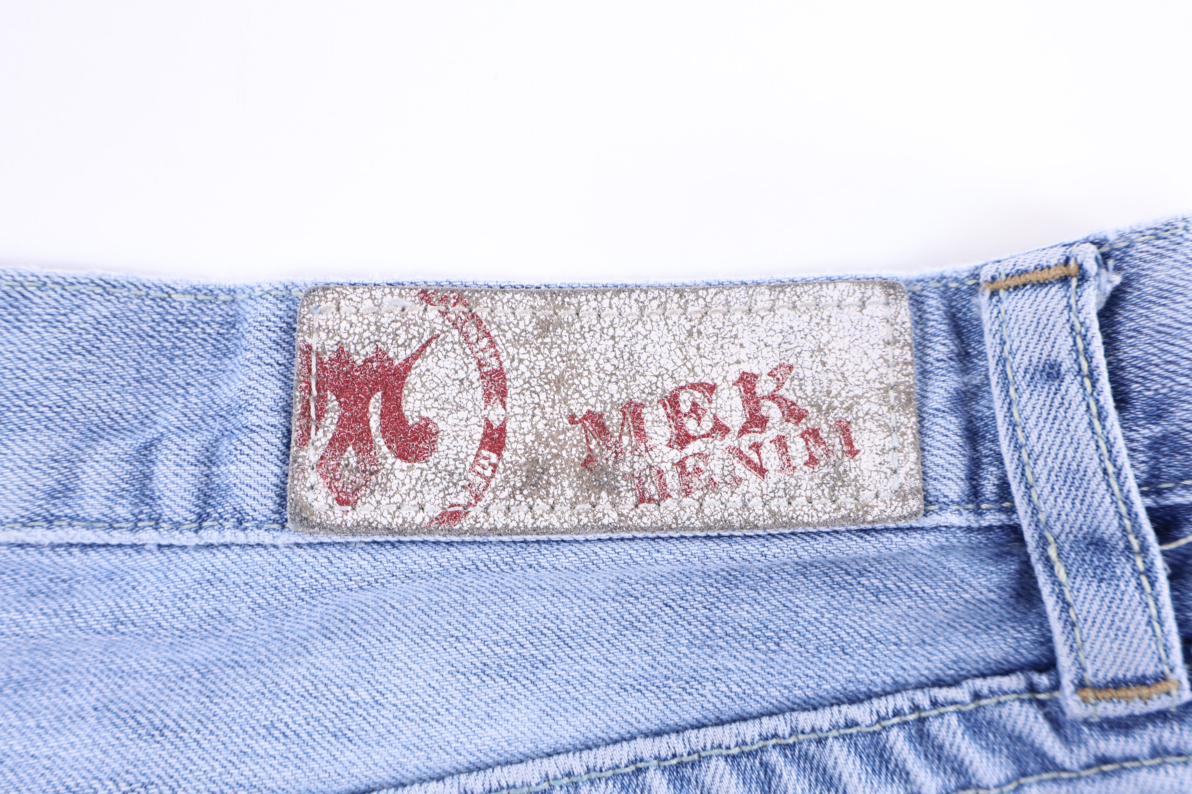 Mek Denim Light Wash Denim Jeans - Pants - Thrifted Threads