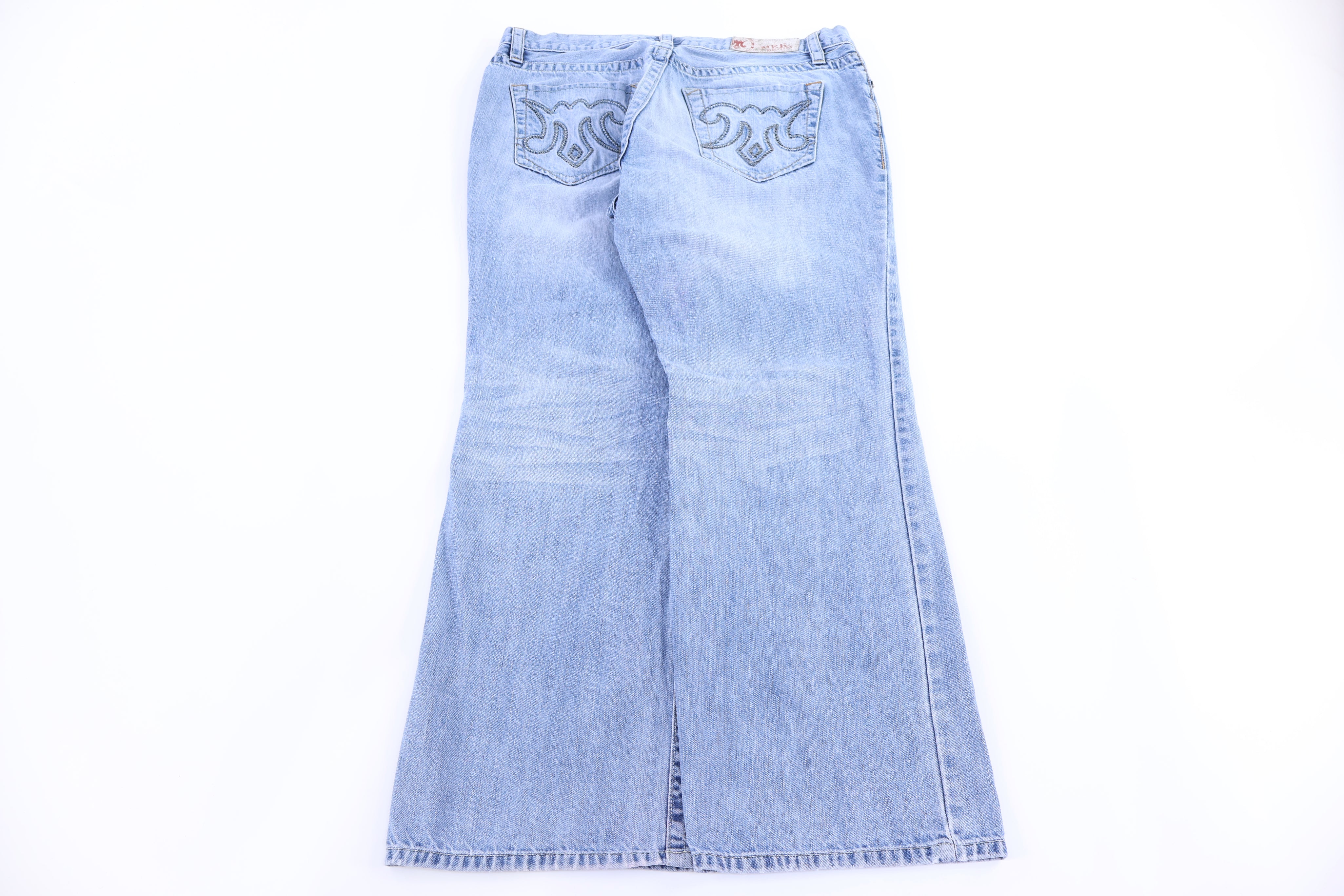 Mek Denim Light Wash Denim Jeans - Pants - Thrifted Threads