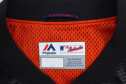 Miami Marlins Baseball Majestic Windbreaker Pullover - Jackets - Thrifted Threads