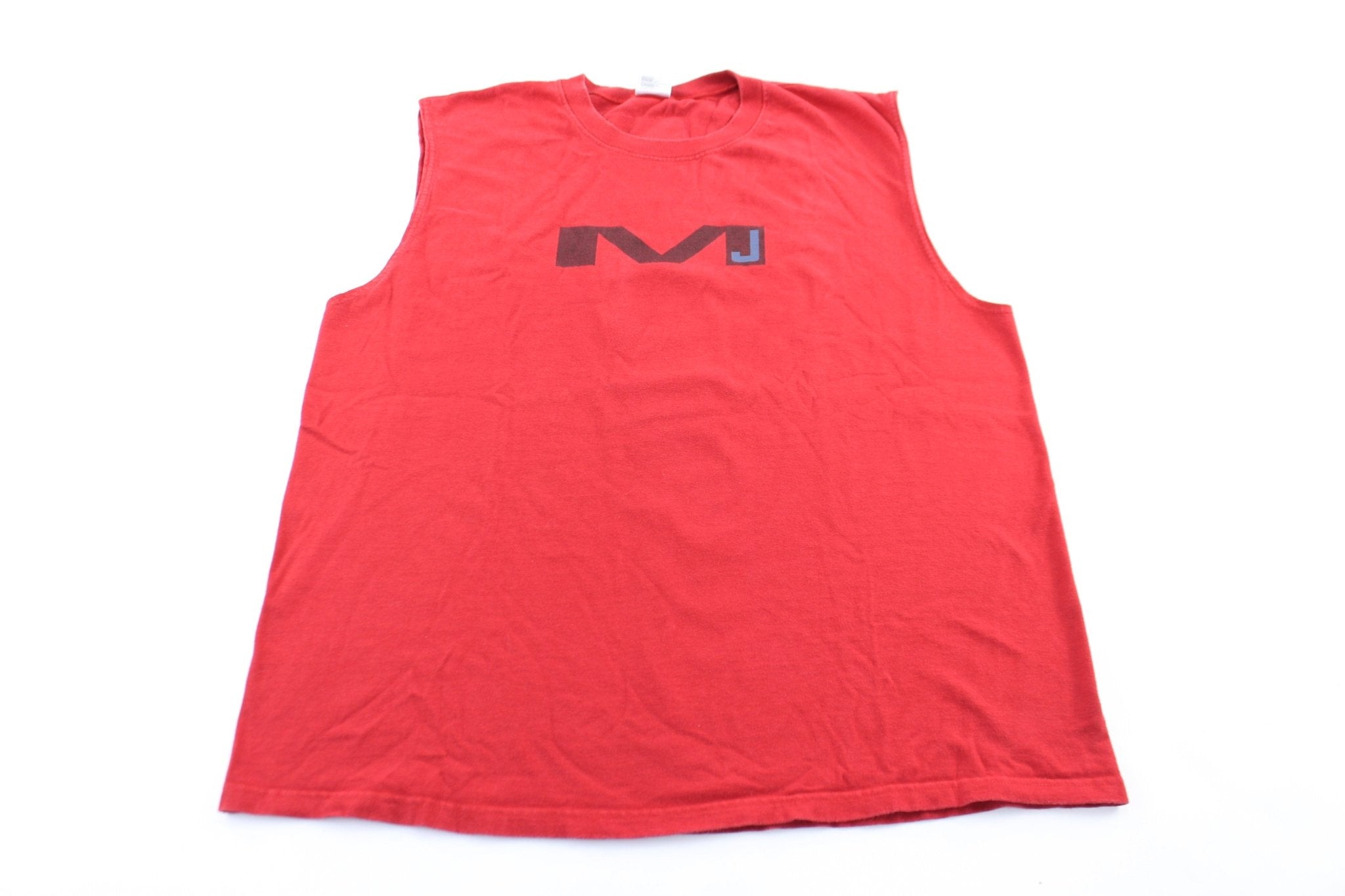 Michael Jordan Logo Tank Top - ThriftedThreads.com