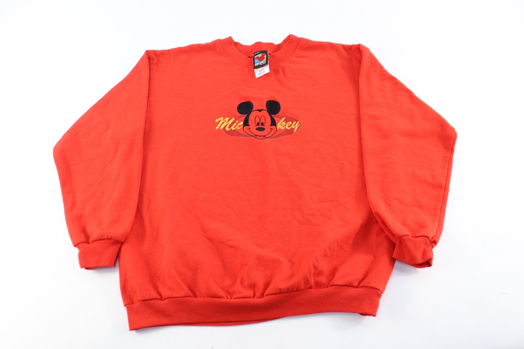 Mickey Unlimited Embroidered Mickey Mouse Sweatshirt - ThriftedThreads.com