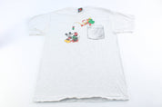 Mickey Unlimited Mickey & Minnie Mouse Mistletoe T-Shirt - ThriftedThreads.com