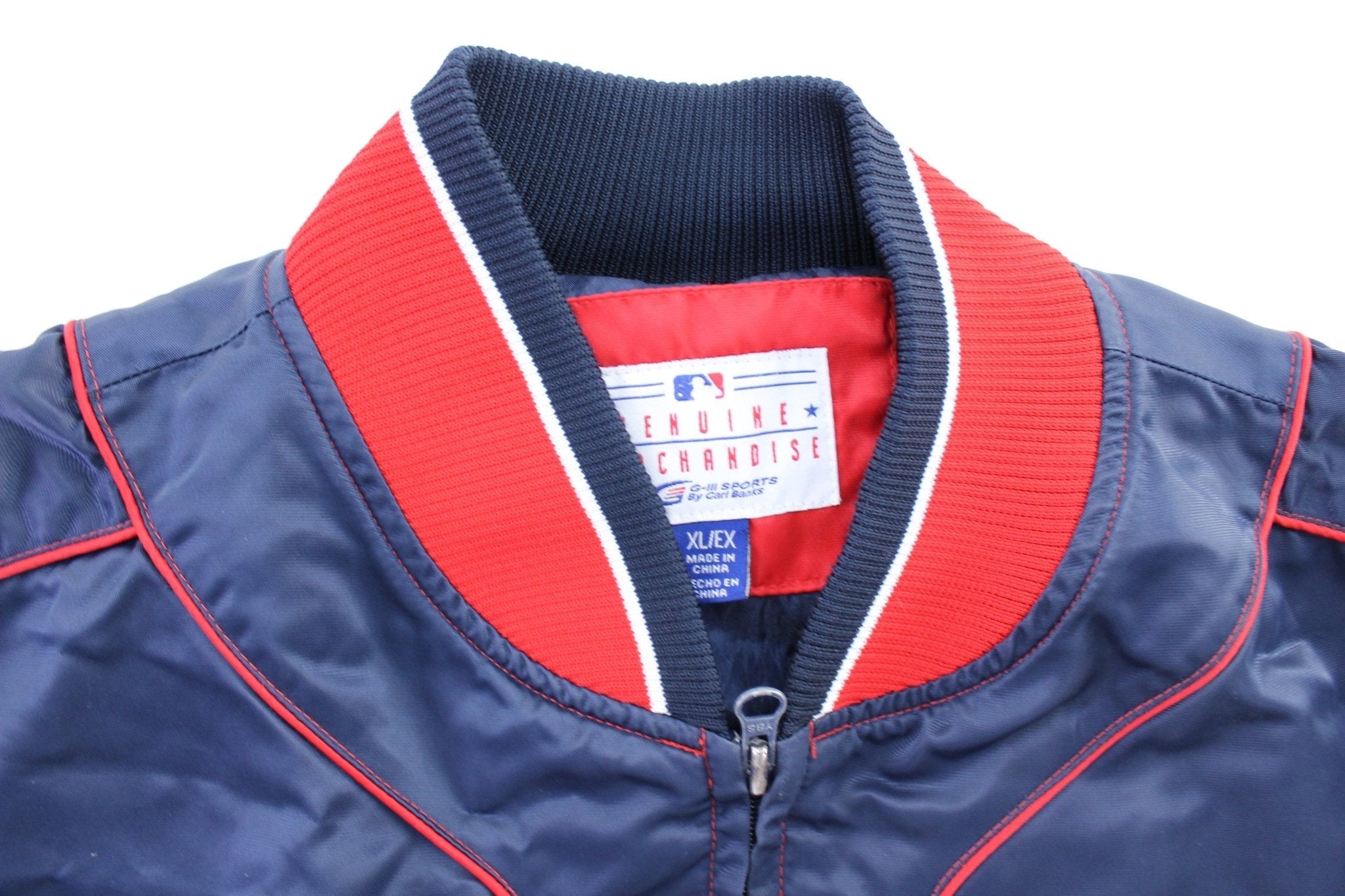 Minnesota Twins Embroidered Zip Up Jacket - Jacket - Thrifted Threads