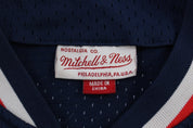 Mitchell & Ness Chicago Bulls Basketball Button Down Jersey - ThriftedThreads.com