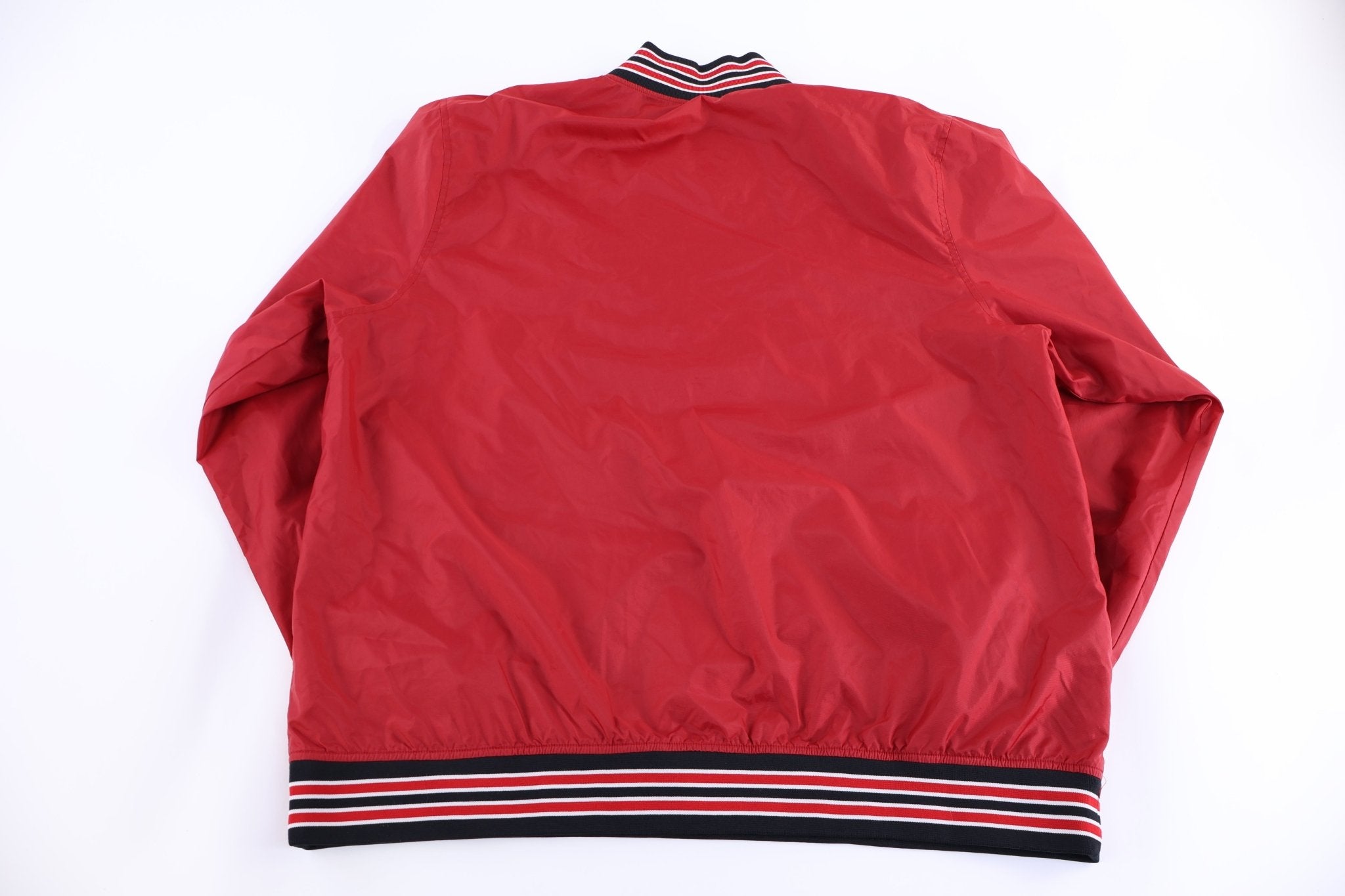 Mitchell & Ness Chicago Bulls Basketball Pullover Windbreaker - Jacket - Thrifted Threads
