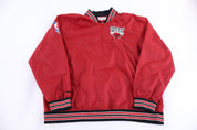 Mitchell & Ness Chicago Bulls Basketball Pullover Windbreaker - Jacket - Thrifted Threads