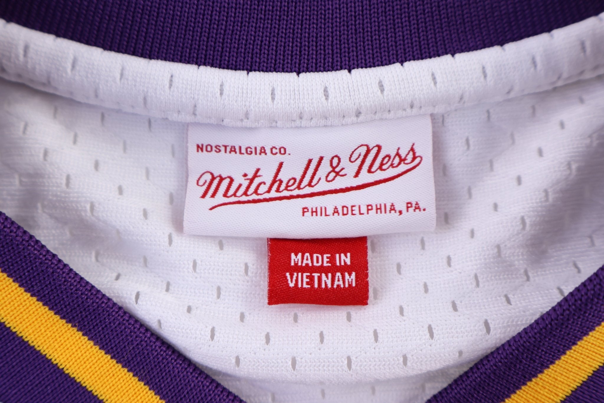 Mitchell & Ness Los Angeles Lakers Basketball Jersey - Jerseys/Tanks - Thrifted Threads