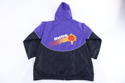 Mitchell & Ness Phoenix Suns Basketball Full Zip Windbreaker - Jacket - Thrifted Threads